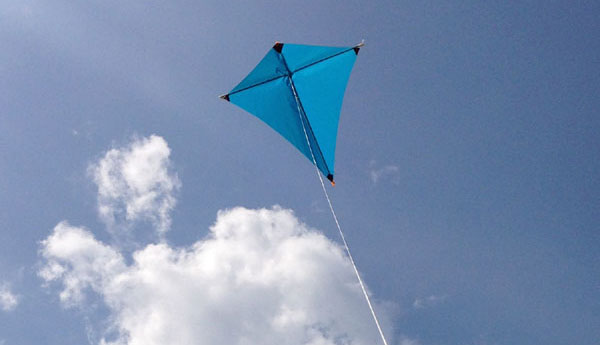 Flying the kite