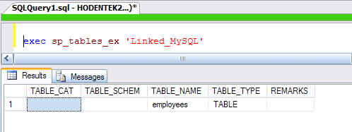 MySQL Linked Server on SQL Server 2008