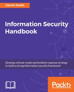 Information security handbook cover