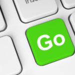 Go green button on keyboard
