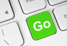 Go green button on keyboard