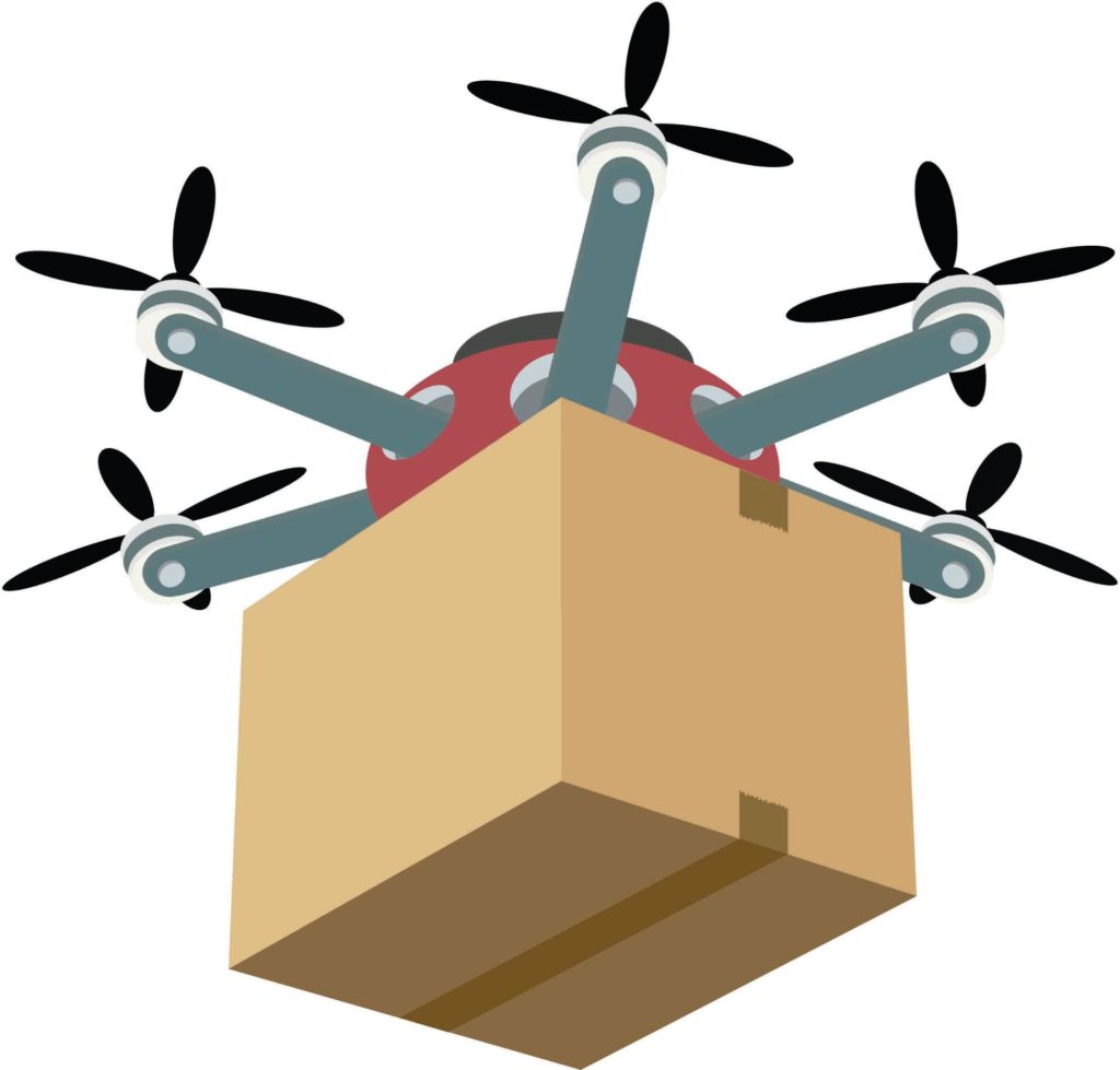 Logistics drones