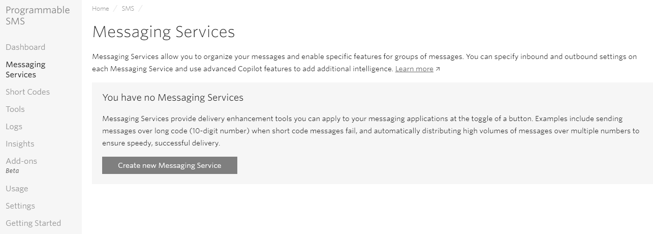 messaging services