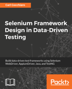 Selenium Framework Design in Data-Driven Design book cover