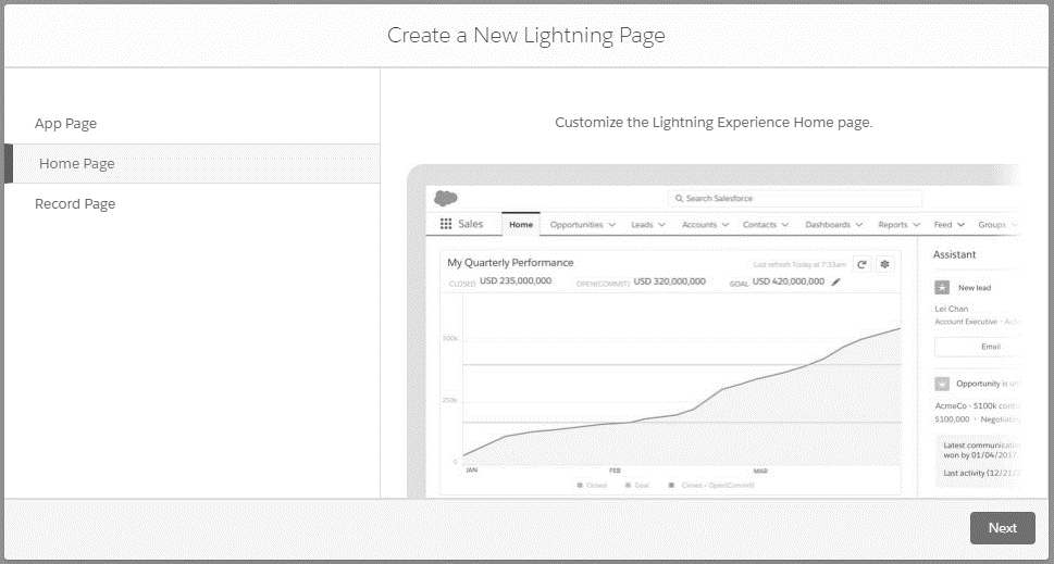 Lightning page