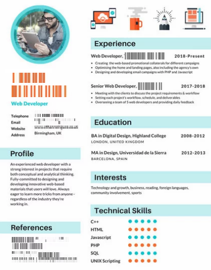 How To Create A Web Designer Resume That Lands You A Job Packt Hub