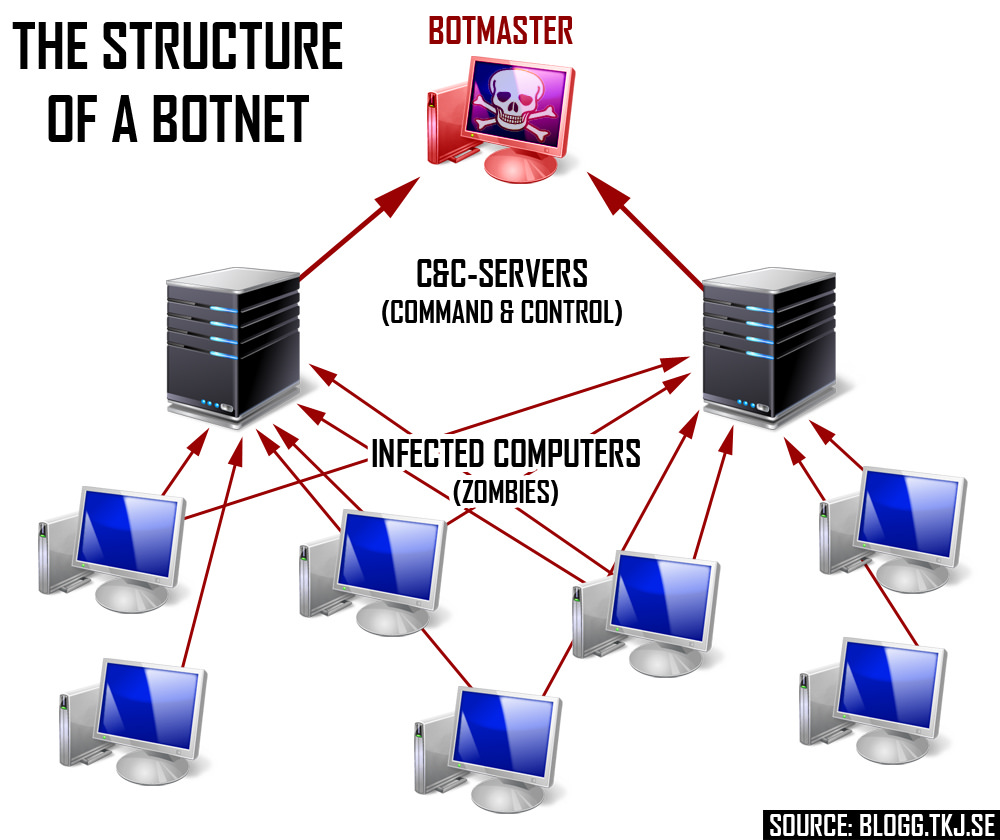 Structure of BotNet