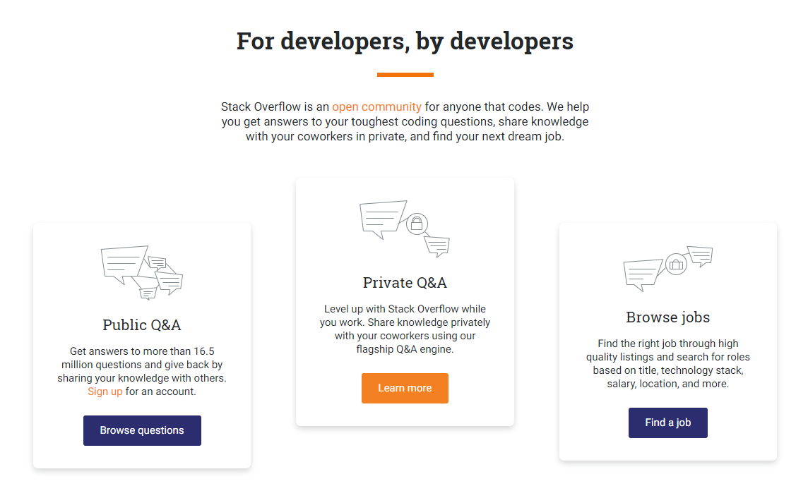 Stack Overflow faces backlash for its new homepage that made it look ...
