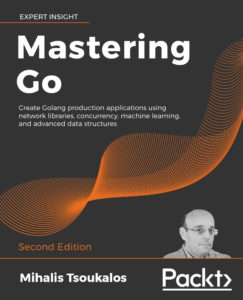 Mastering Go Second edition book cover